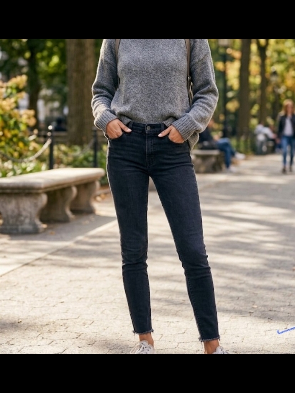 Able Black Skinny Jeans for Women Size 26